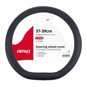 Steering wheel cover SWC-22-M D-Shape (37-39cm)