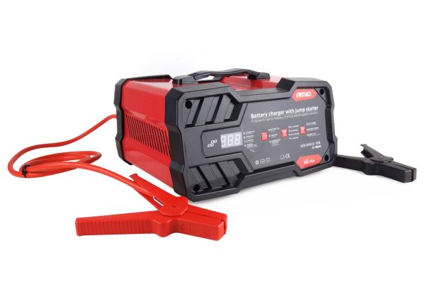 Battery charger 12A 12/24V  with jump starter 12V 75 A