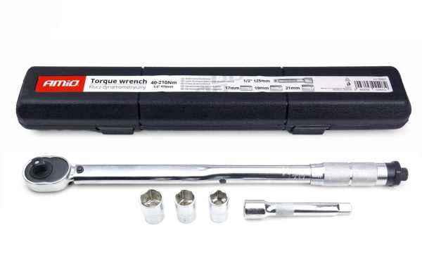 Torque Wrenche 17/19/21 mm 40-210 Nm