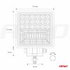 Working lamp AWL12 42 LED COMBO (2 modes) 9-36V