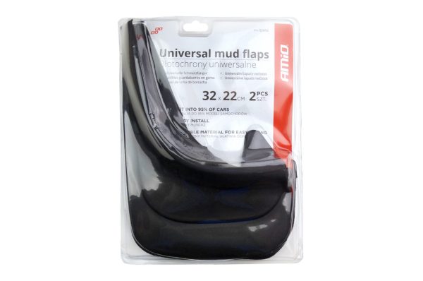 Universal mud flaps 32x22cm 2 pcs MF01