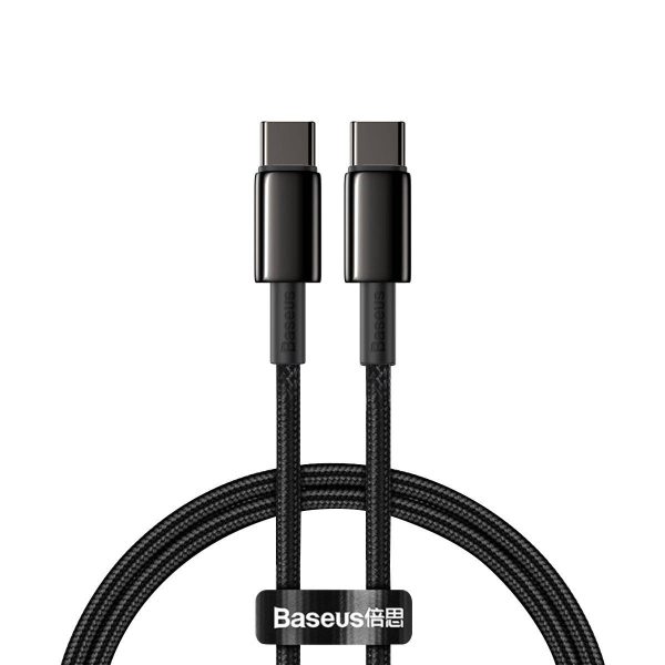 USB-C to USB-C Cable Baseus Tungsten Gold