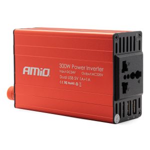 Power Inverter 24V/230V 300W/600W 2xUSB PI04