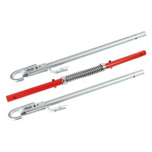 Metal tow bar 3T 205cm with spring damper