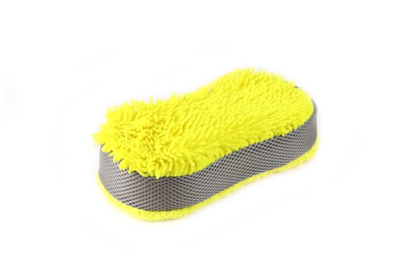 Microfiber yellow sponge 63g 23x10