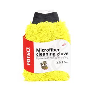 Microfiber glove yellow 23x17cm 71g