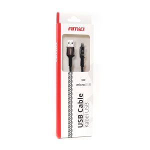 USB to micro USB cable Fulllink 1m AMiO UC-11