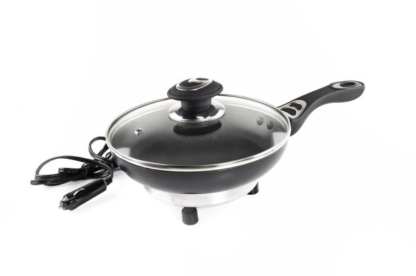 Electric frying Pan for car 20cm x 4cm 150W 12V