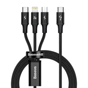 USB-C cable 3in1 Baseus RAPID Series