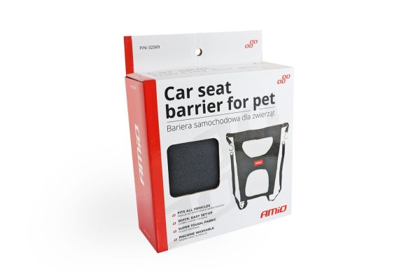 Pet back seat barrier