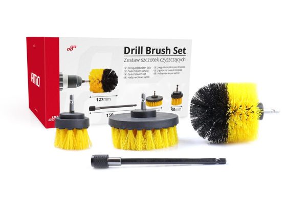 Drill Brush Set - 4pcs