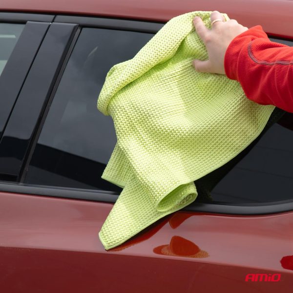 Microfiber cleaning cloth for coarse impurty 30x40cm 280g AMIO-02606