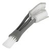 Brush for ventilation grilles