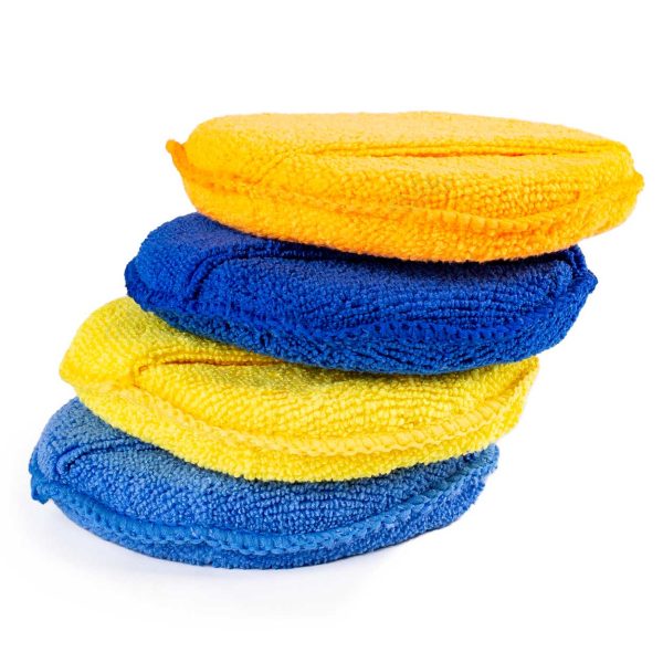 Microfiber polishing sponges 4x125 mm