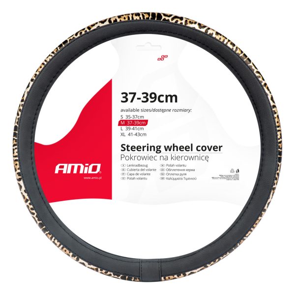 Steering wheel cover SWC-43-M (37-39cm)