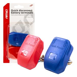 Quick disconnect battery terminals 12V max.30A