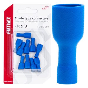 Spade type connectors 9.3mm 0