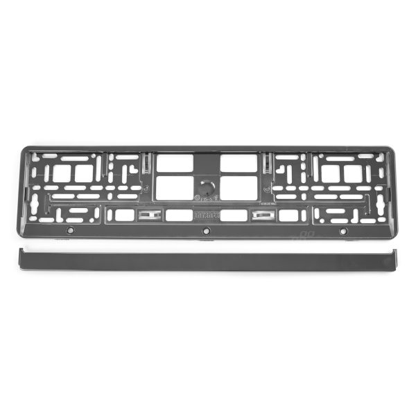 License Plate Frame - GRAPHITE metalic