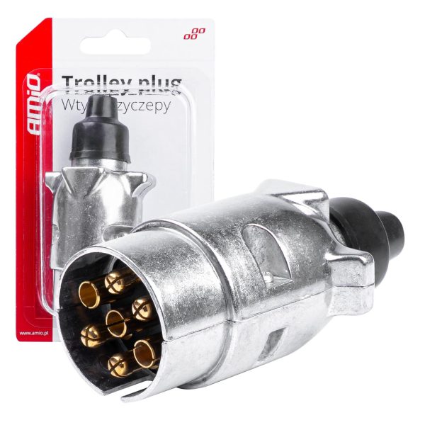 Trolley plug 7PIN ALU