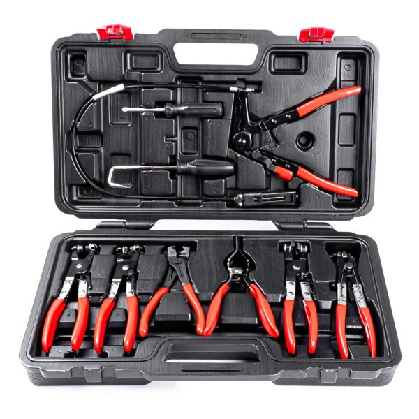 Hose clamp plier set in box 9pcs