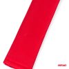 Seat belt pad red 2pcs set