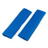 Seat belt pad blue 2pcs set