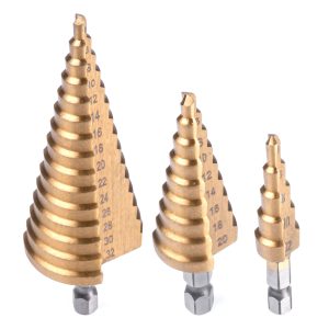 Step drills 3 pcs set 4-32mm