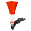 Motor oil funnel with holder 125mm