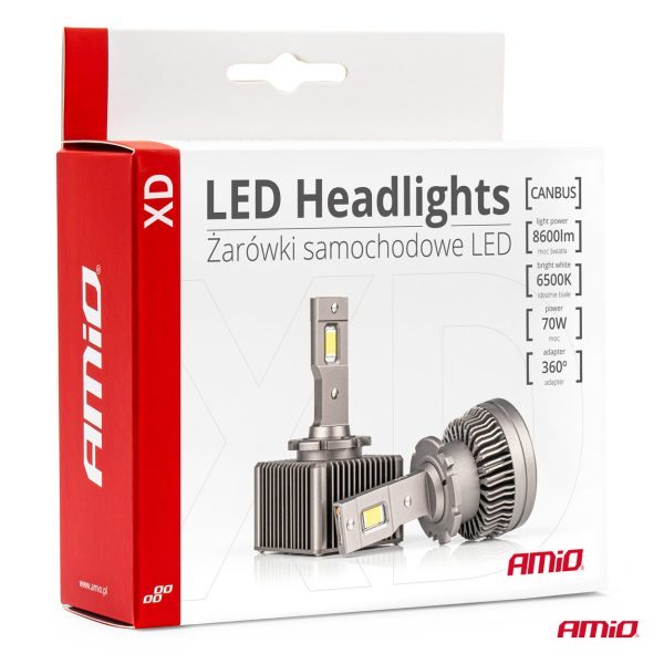 LED Headlights XD Series D2S/D2R AMiO-03311