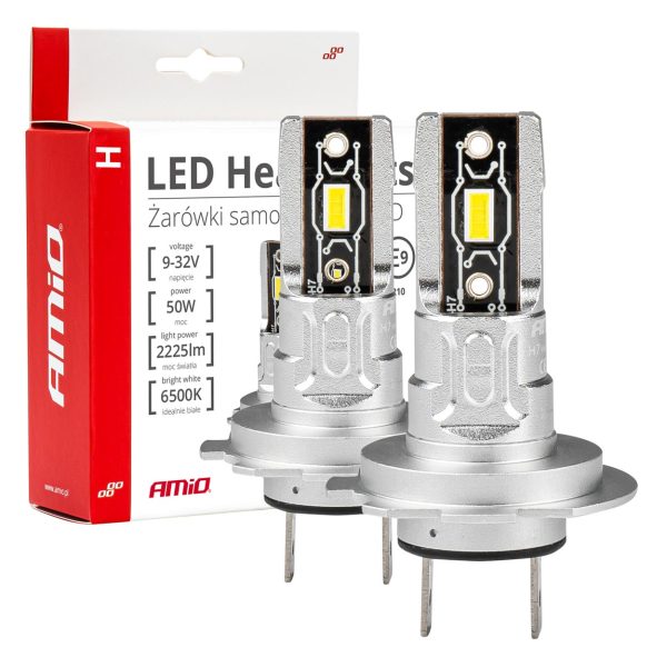 LED Headlights H-mini Series H7/H18 AMiO-03332