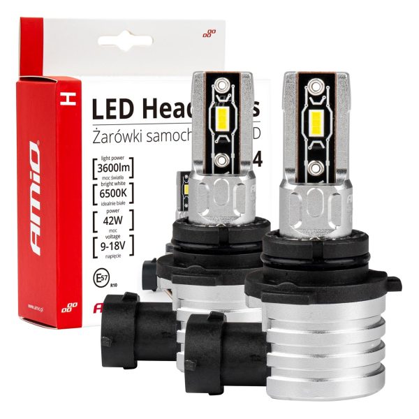 LED Headlights H-mini Series HB4 9006 AMiO-03335