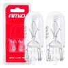 Halogen bulbs T10 W5W W2.1x9.5d 12V 2pcs blister