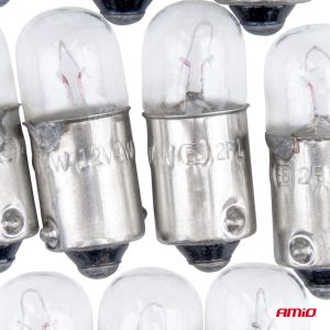 Halogen bulbs T4W 12V 4W BA9S 10pcs