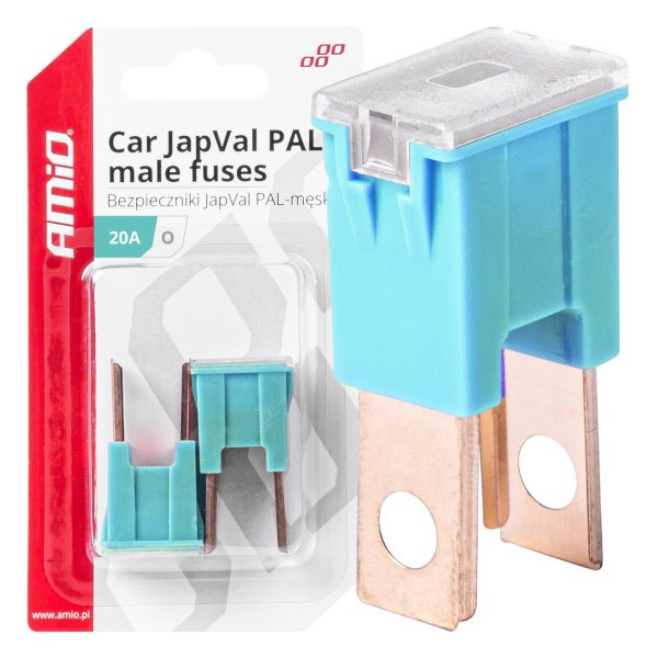 Car JapVal PAL O male fuses 20A AMIO-03396