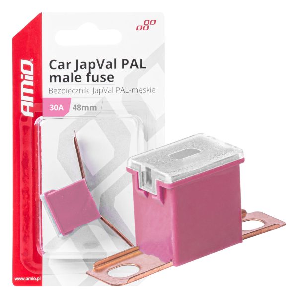 Car JapVal PAL male fuses 48mm 30A AMIO-03418