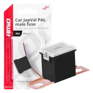 Car JapVal PAL male fuses 48mm 80A AMIO-03423