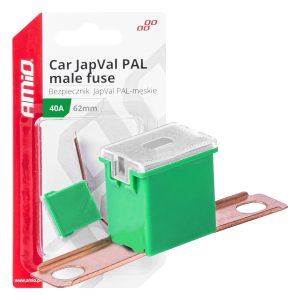 Car JapVal PAL male fuses 62mm 40A AMIO-03428