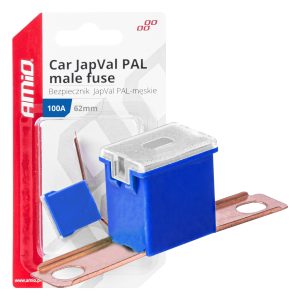 Car JapVal PAL male fuses 62mm 100A AMIO-03433