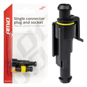 Connector plug and socket set AMIO-03517