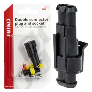 Connector plug and socket set AMIO-03518