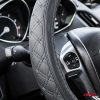 Steering wheel cover Leather Series SWC-51-M (37-39cm)