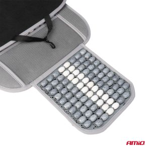 Seat mat with lumbar support and headrest AMIO-03647