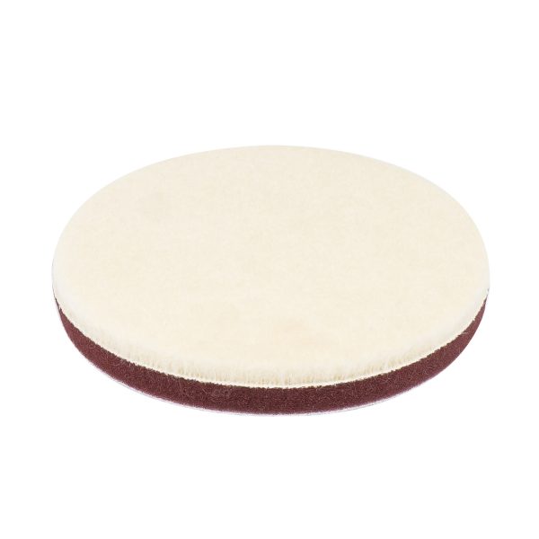 Wool polishing pad HARD 125mm AMIO-03706