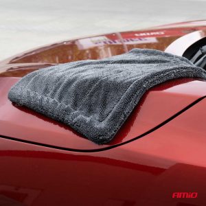 Microfiber drying towel 30x40cm 1200g AMIO-03759