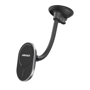 Suction mount Phone Holder with Wireless Charger My Mag 15W AMIO-03772