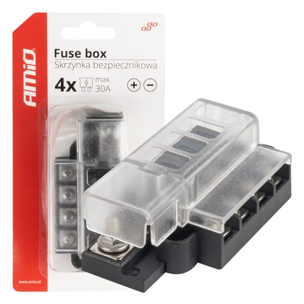 Fuse box 4 sockets AMIO-03835