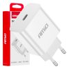 Wall charger USB-C 20W Quick Charge 230V AMIO-03891