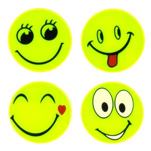 Fluorescent stickers set SMILE AMIO-03941