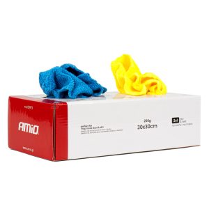 Microfiber cloth pack 30x30cm 200g AMIO-03973