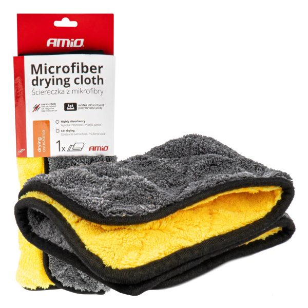 Microfiber drying towel 40x30cm 800g AMIO-03980